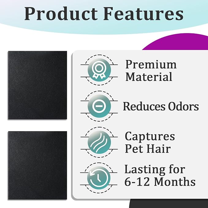 8 Pcs Activated Carbon Pre-Filters Compatible - Image 6