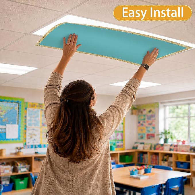 6pcs Magnetic Fluorescent Light Covers - Image 4