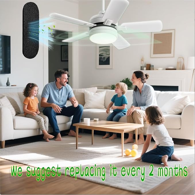 10 Pack Ceiling Fan Filters for Blades - Image 6