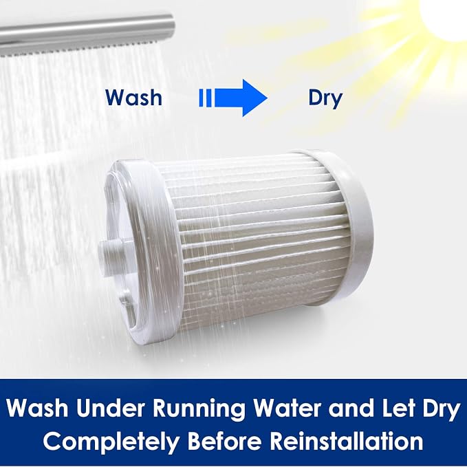 Tineco Replacement Filter Kit, 2 Pre Filters and 1 HEPA Filter, - Image 3