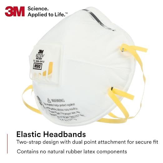 3M Particulate Respirator 8210V - Image 9