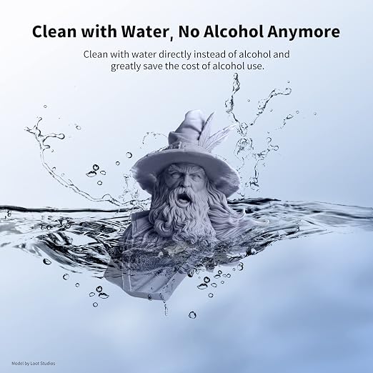 ANYCUBIC Water Washable 3D Printer Resin, 405nm High Precision UV-Curing 3D - Image 2