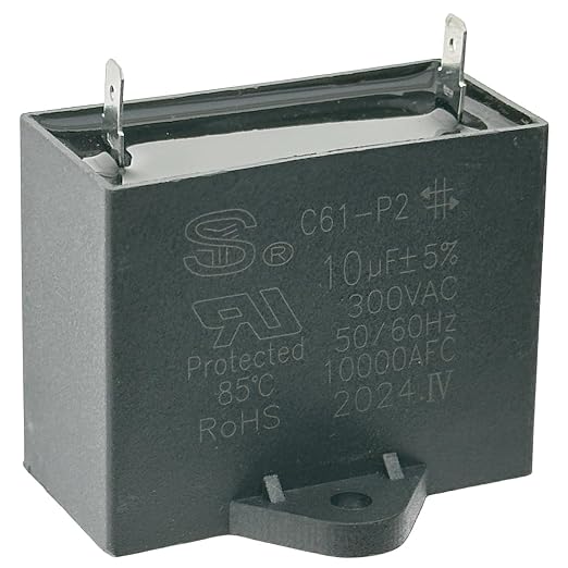 C61-P2 Capacitor 10uF 300VAC 50/60Hz 10000AFC by ORIGPARTS