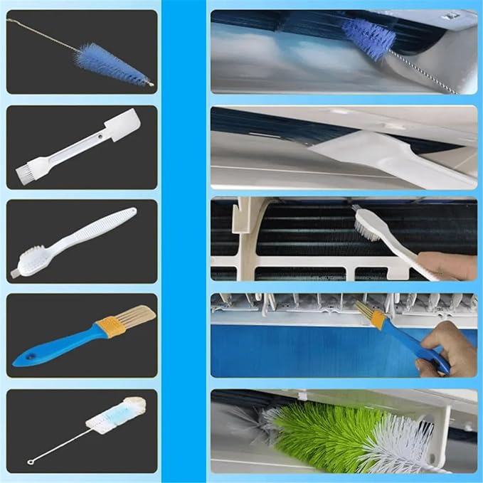 Mini Split Ac Cleaning Kit, Air Conditioner Cleaning Cover Waterproof Air - Image 5