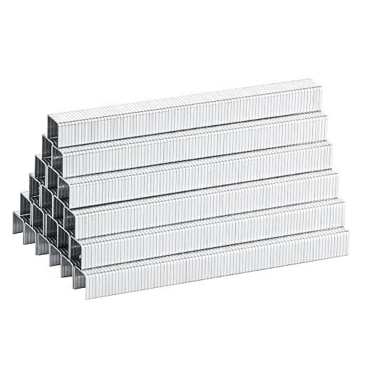 meite T-50 Heavy Duty Staples, 3/8 Inch Galvanized T-50 Staples by meite