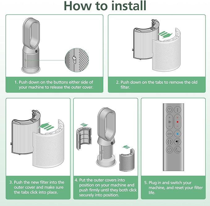 360 Combi Glass HEPA + Carbon Filter Replacement - Image 6