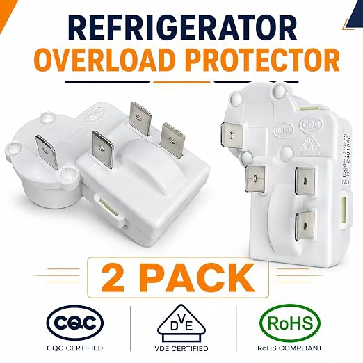 2 pcs 4-Pin PTC Starter Relay for Hotpoint Kenmore Danby EdgeStar Freezers | - Image 7
