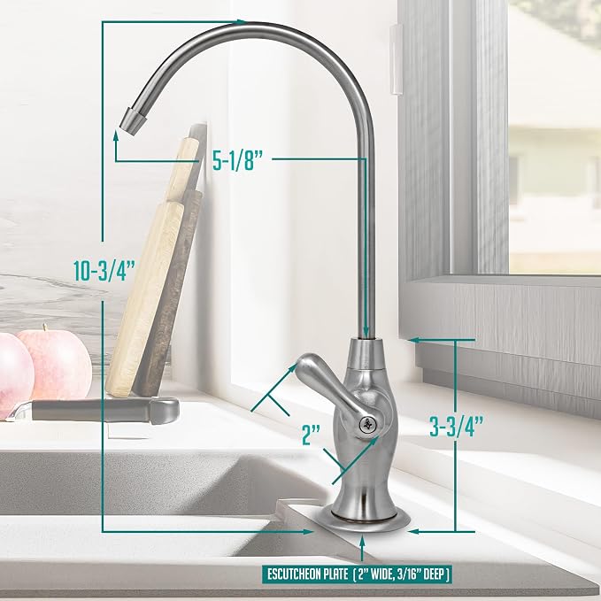 Metpure Non-airgap NSF Certified RO Faucet Reverse Osmosis Drinking Water - Image 8