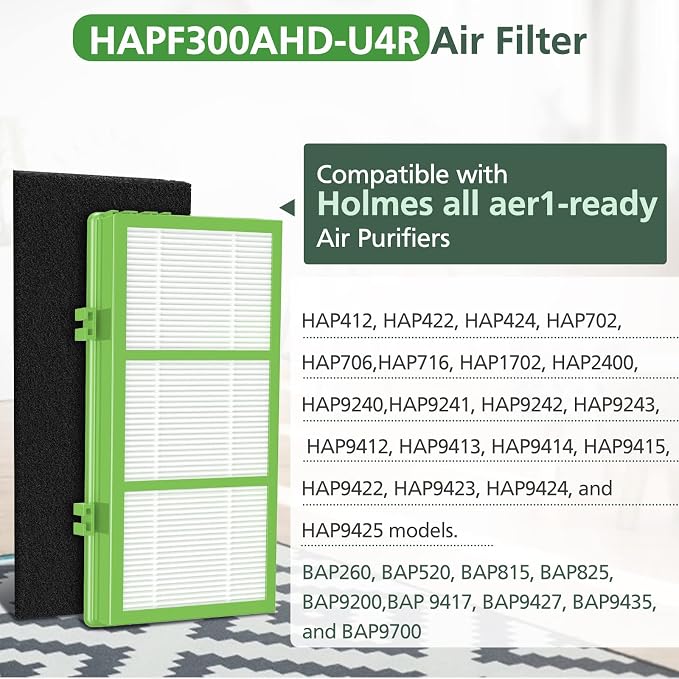 HAPF300AHD-U4R True HEPA Filters Replacement - Image 4