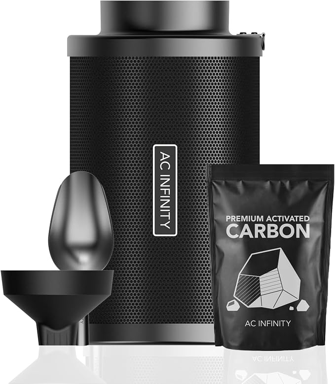 AC Infinity Refillable Carbon Filter Kit 6” by ACInfinity
