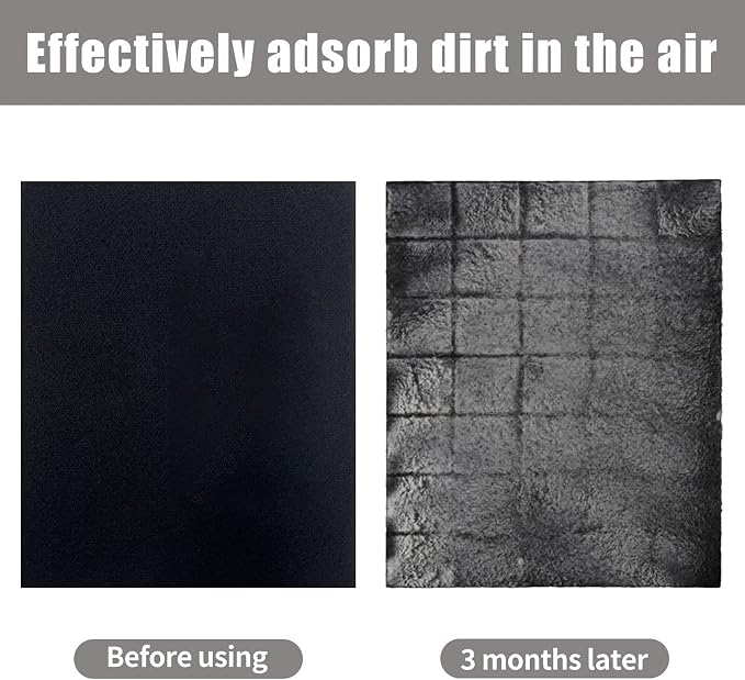 Carbon Fabric Filter 16" x 48" x 0.12" Replacement Activated Charcoal Hepa AC - Image 4