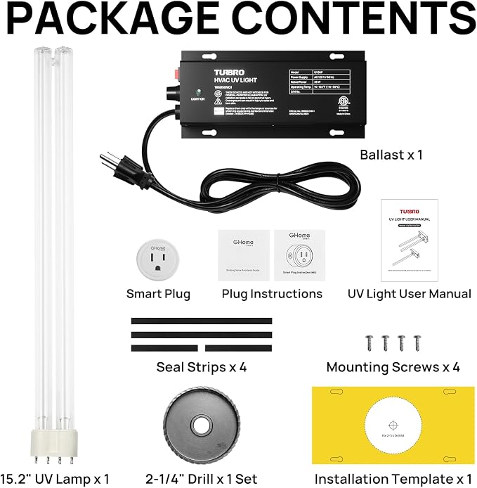 TURBRO 36W UV Sanitizer Lamp - Image 7