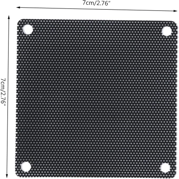 Computer Chassis Fan Filter Mesh Frame PVC - Image 4