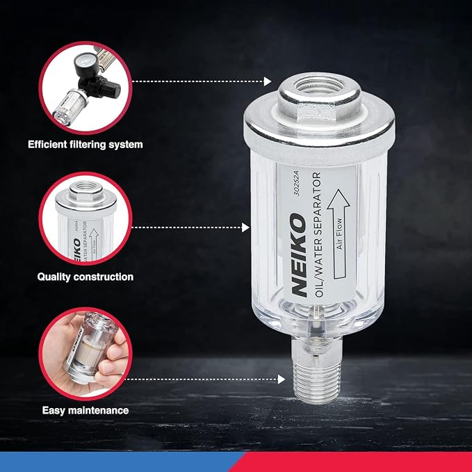 NEIKO 30252A Water and Oil Separator - Image 4