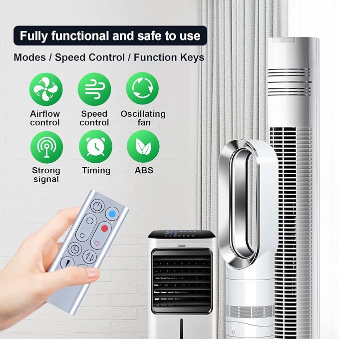Replacement Remote for Dyson HP00 HP01 Pure Hot+Cool Fan-Silvery | for - Image 4