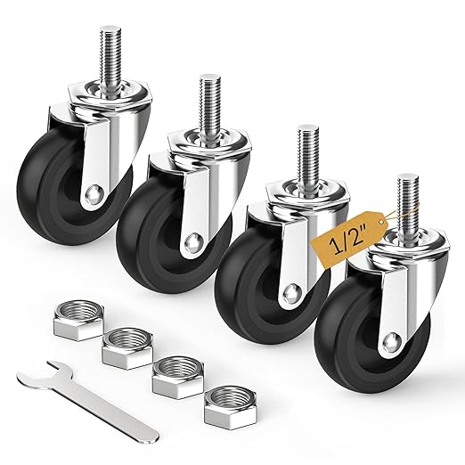 HOLKIE Caster Wheels 3 inch by HOLKIEUSA