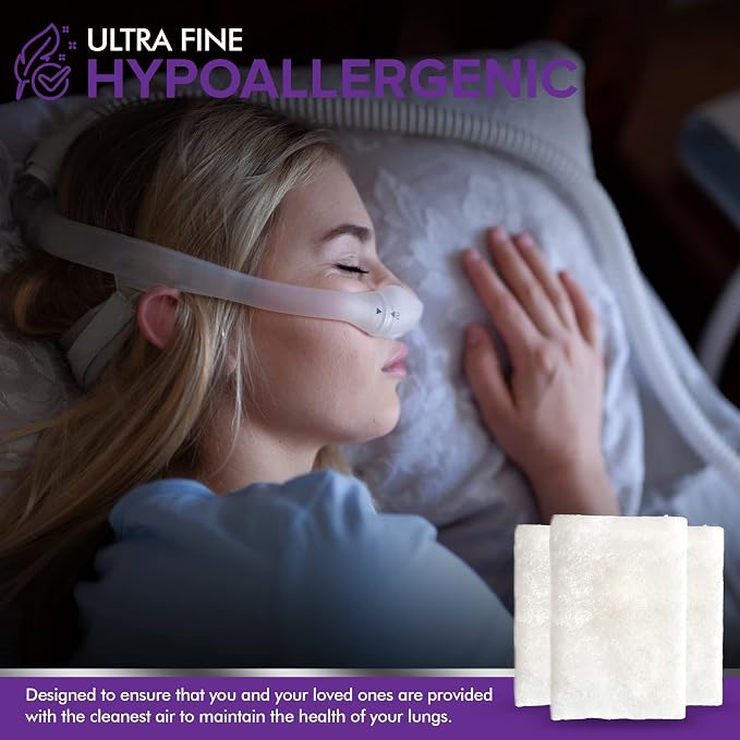 CPAP Filters Disposable Felt Pollen air Filter 20 Pack Compatible - Image 6