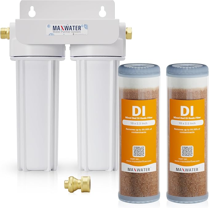 Max Water 2 Stage Deionized Spot by MaxWater