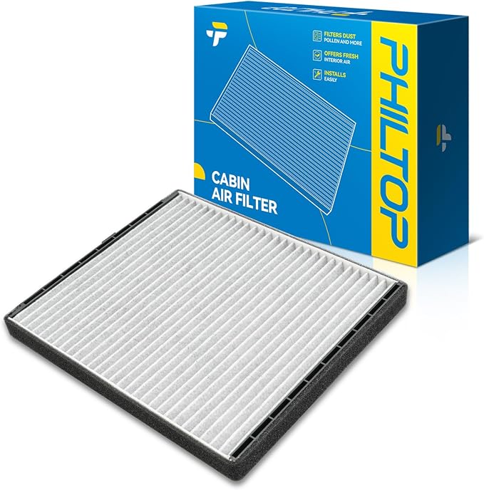 PHILTOP Cabin Air Filter w/Activated Carbon, Compatible by PHILTOP