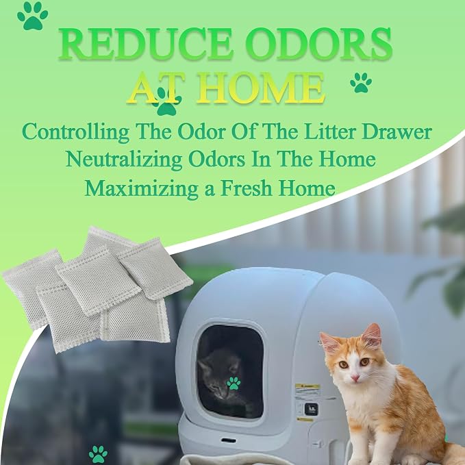 12 Pack Odor Eliminator for PuraMax Self-Cleaning Cat Litter Box, Natural - Image 3