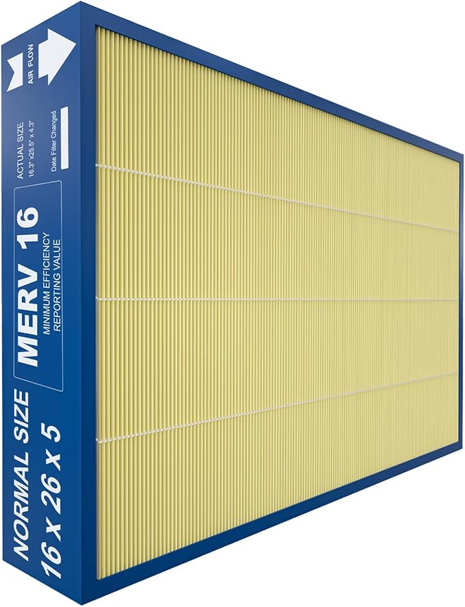 16x26x5 MERV16 Pet Replacement Filter Compatible by Amboseli