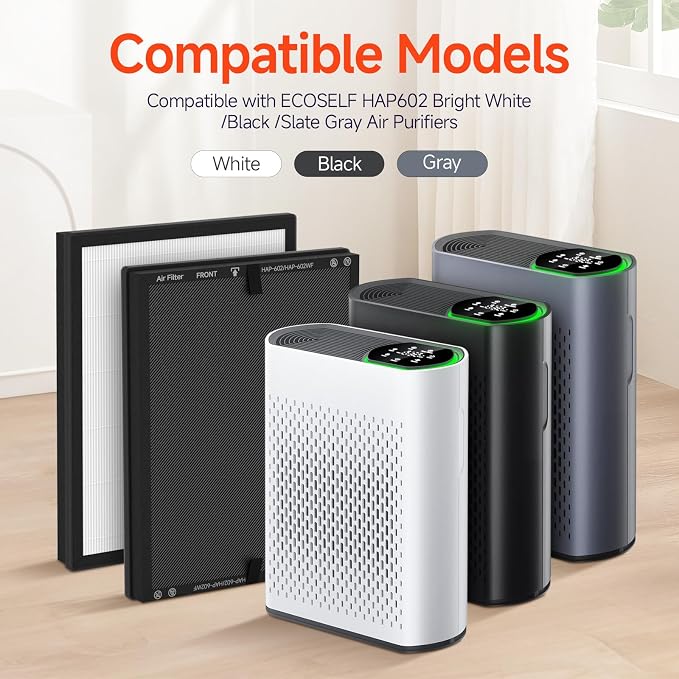4 Packs HAP602 Replacement Filter Compatible - Image 2
