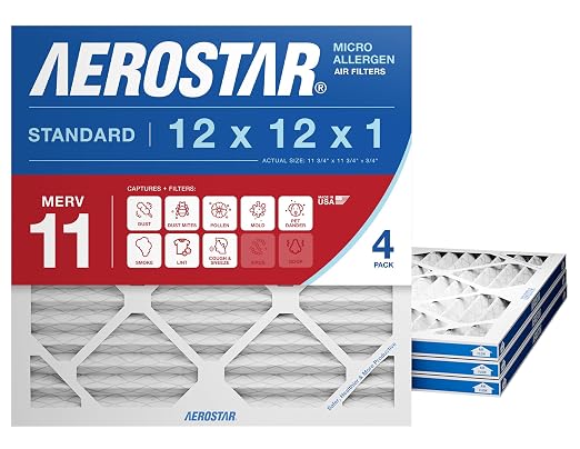 Aerostar 12x12x1 MERV 11 by AirFiltersDelivered