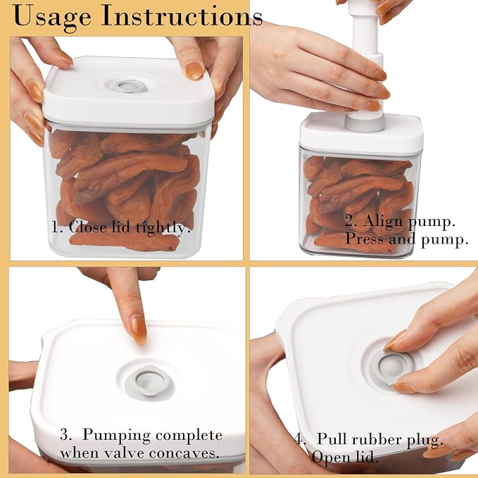 Vacuum Sealed Food Storage Containers - Image 3