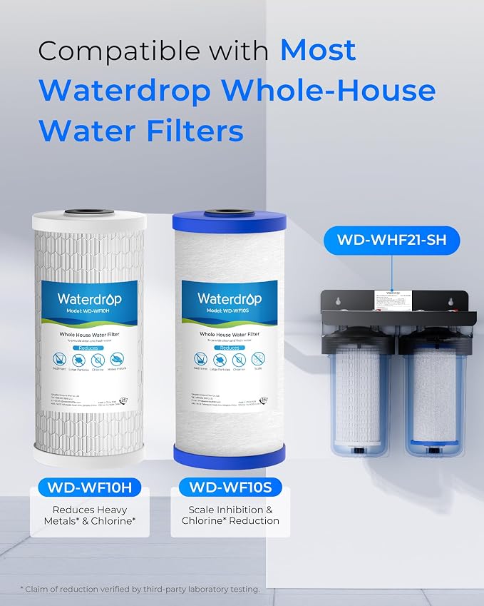 Waterdrop WF10SH Whole House Water Filter, Compatible - Image 2