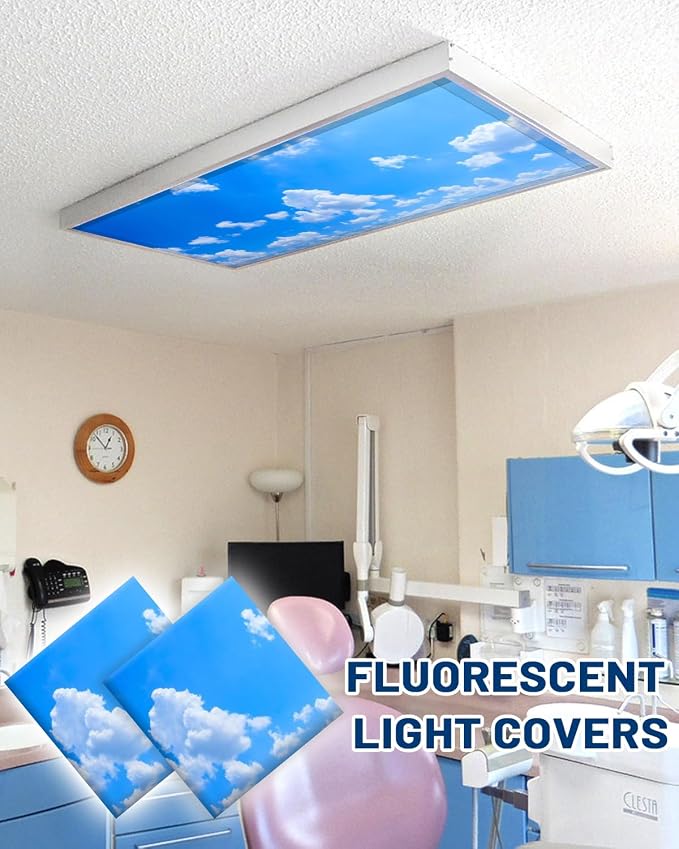 Fluorescent Light Covers for Ceiling Lights - Image 5