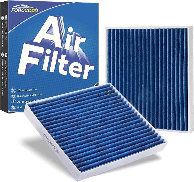 2-Pack CF12161 Cabin Air Filter Fits by Forccord