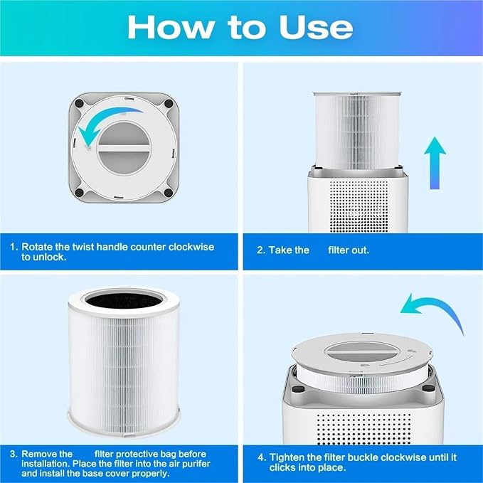 1/2 Pack Replacement Filter，Compatible - Image 5