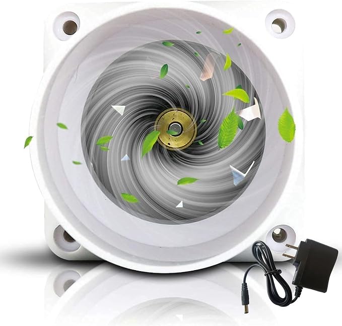 2 Inch Inline Duct Ventilation Fan HVAC Vent Blower 22 Cfm Quiet Ventilation by Unknown