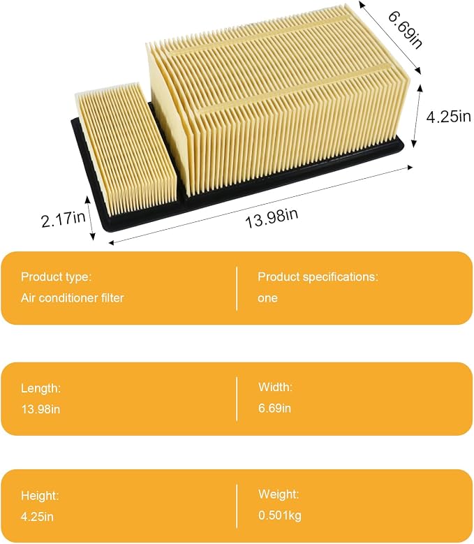 Engine Air Filter BC3Z-9601-A Compatible - Image 3