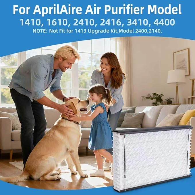 2 Pack 413 Replacement Air Filter, MERV 13 Furnace, Compatible - Image 2