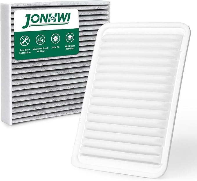 Engine & Cabin Air Filter Compatible by Makeyourlifeeasier