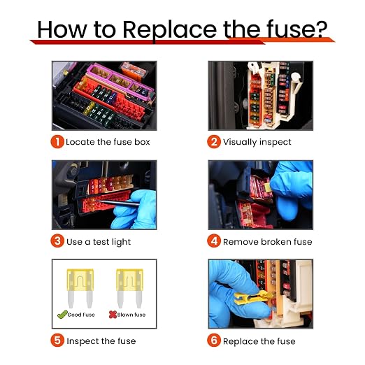 120Pcs Mini Automotive Fuse Kit, Blade Fuses Assortment kit - Image 6