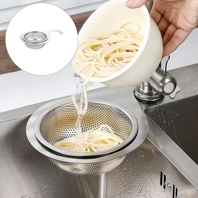 Stainless Steel Sink Faucet Hanging Organizers Strainer Basket - Image 2