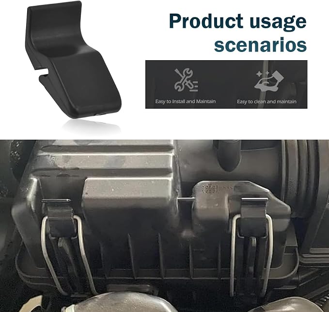 leechio 2 PCS Automotive Air Filter Housing Clip, Air Grille Top Cover Buckle - Image 4