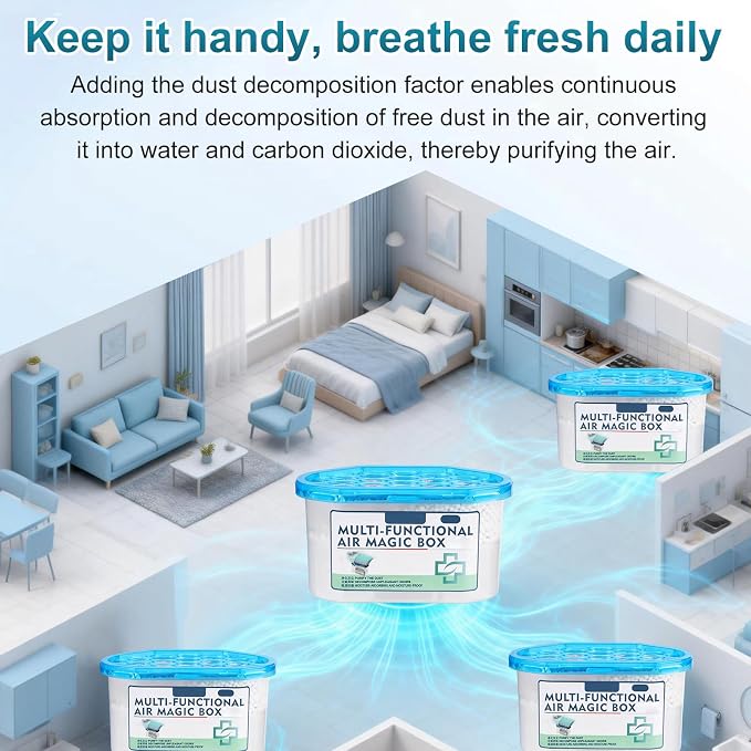 Air Purification Dust Removal Mic Box, Automatic Dust Collection Purifies - Image 5