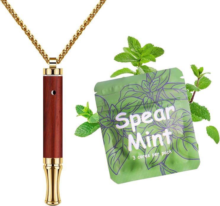 ASTOFLI Adult Quit Smoking Breathing Necklace: Adjustable Air Inhaler Stop by ASTOFLI