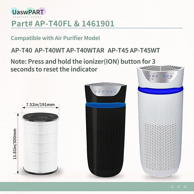 AP-T45 AP-T40FL Replacement Filter Compatible - Image 2
