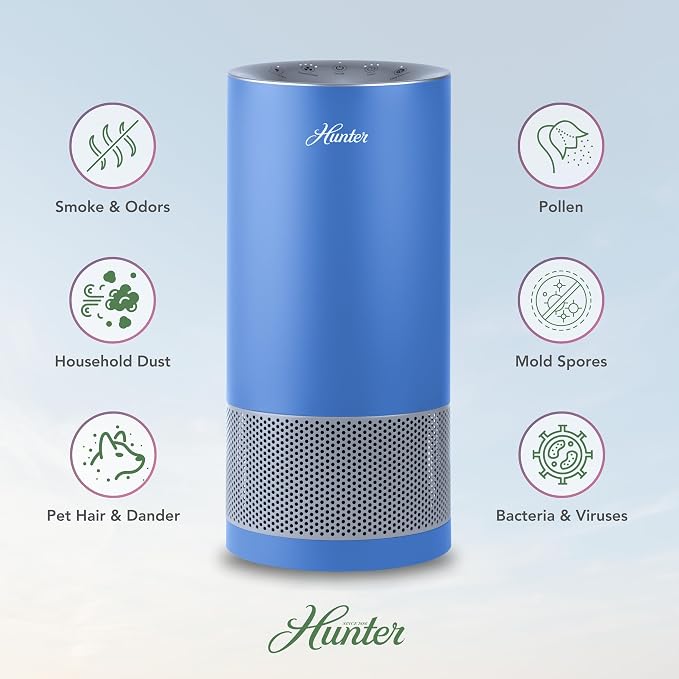 Hunter HP400 Air Purifiers for Home, Air Purifier Tower for Pets, VOC's. Air - Image 4