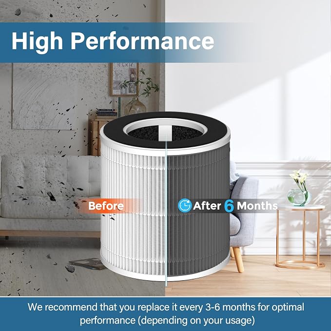 2 Pack B-D02L/M05 Replacement Filter Compatible - Image 9