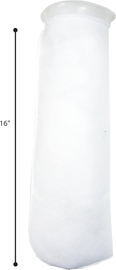 4 Pack - 4 Inch Ring Filter Socks 200 Micron - Aquarium Felt Filter Bags -4 - Image 2