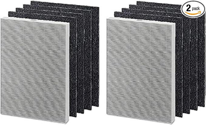 Nispira 9287201 HEPA + Carbon Replacement Filter Set Compatible by Nispira