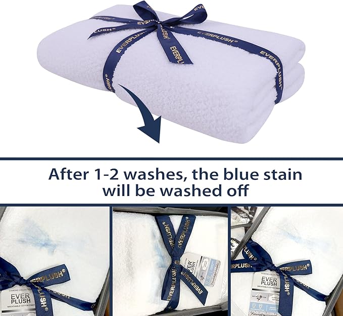 Everplush Diamond Collection Extra Large Bath Sheet Towel – 1 PK, Super Soft & Highly Absorbent, Quick-Drying & Oversized. Perfect for Bathroom, Pool, Swimming Use(White, 35" x 66" 1PK)