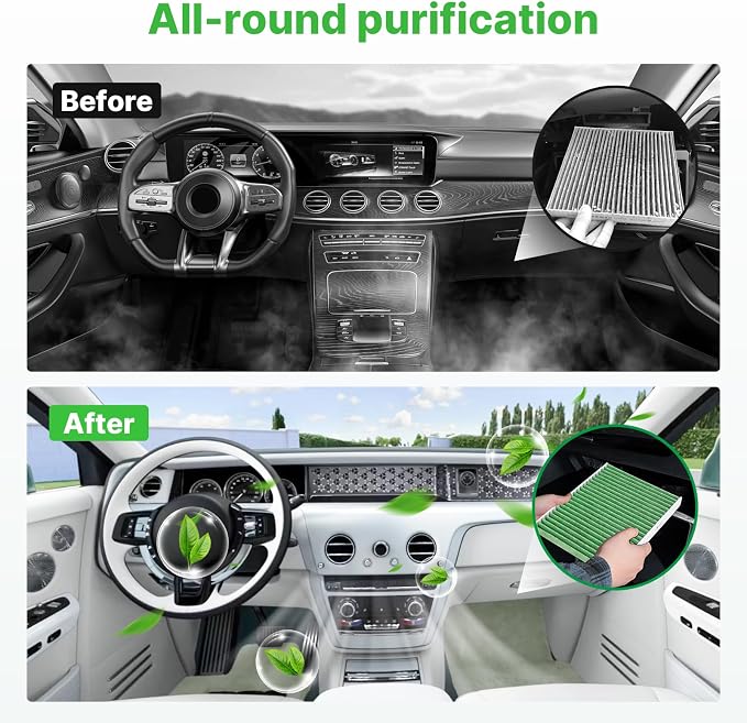 Engine+Cabin Air Filters Fit for Avalon 19-22, Camry 18-22, Highlander 20-26 - Image 4