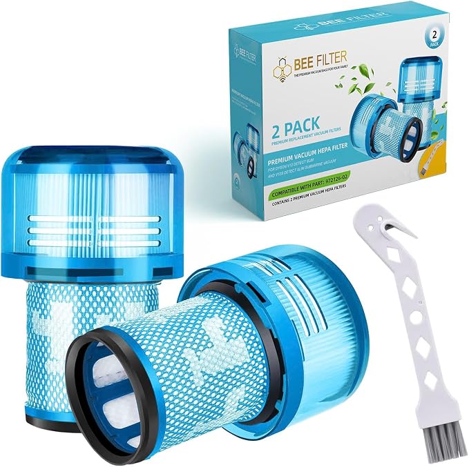 Dyson V12 Filter, V12 Detect, V12 Detect Slim, V12 Detect Slim Absolute by PremiumVacuumFilterBagsReplacement