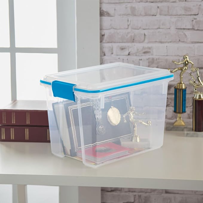Sterilite 18-Pack Gasket Box, Weather-Resistant Storage Bins - Image 6